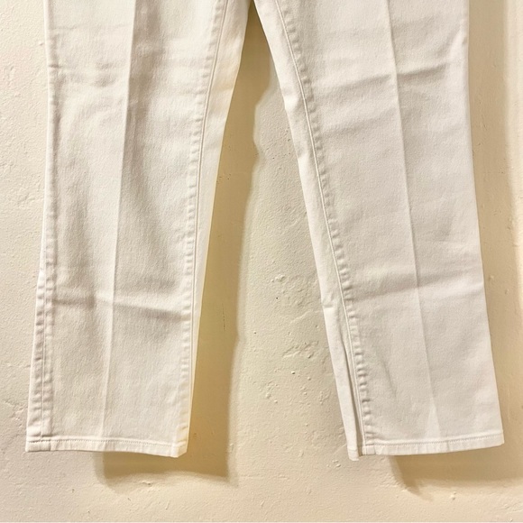 Lauren Ralph Lauren Classic Straight Leg Denim Jeans, White sz 12P - Picture 6 of 8